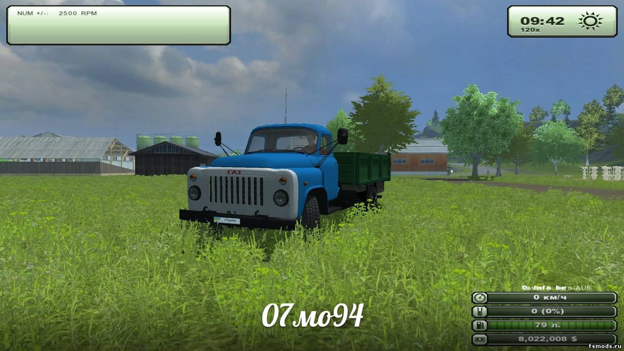 Скачать ГАЗ 53 для Farming Simulator 2013