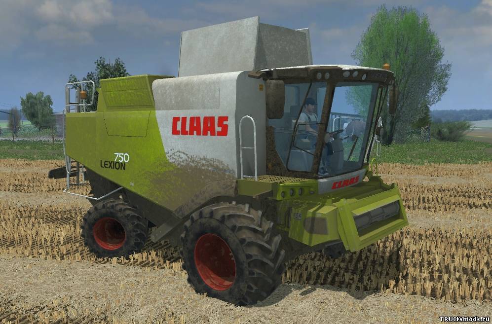 Скачать Claas Lexion 750 для Farming Simulator 2013