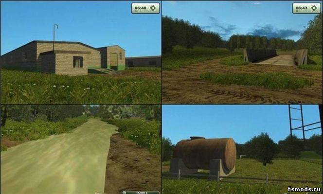 Russian map v2 для Farming Simulator 2013