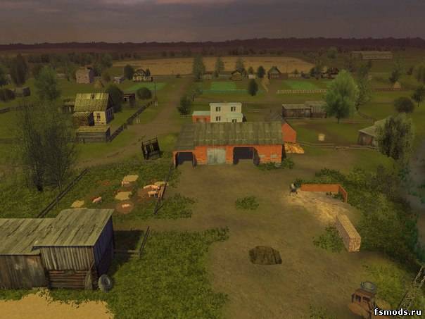 Скачать Бухалово v2.0 для Farming Simulator 2013