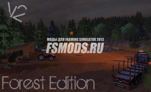 Скачать Forest Edition Map v 2.0 для Farming Simulator 2013