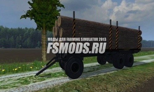 Скачать ПТС-12 Лесовоз для Farming Simulator 2013