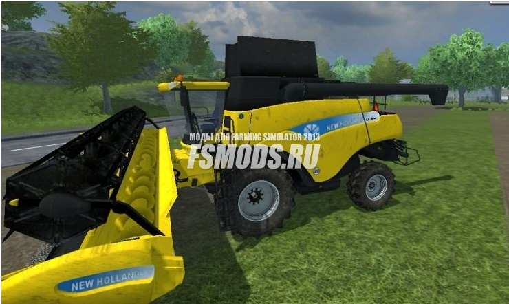 Скачать New Holland CR 9090 v 4.0 Dirt для Farming Simulator 2013