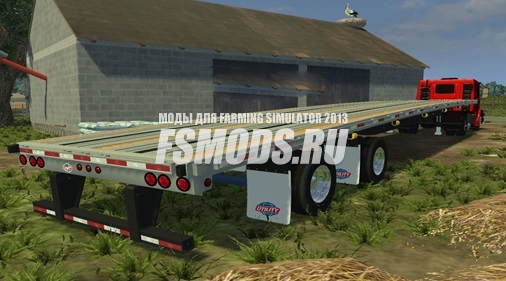 Скачать Прицеп платформа для Farming Simulator 2013