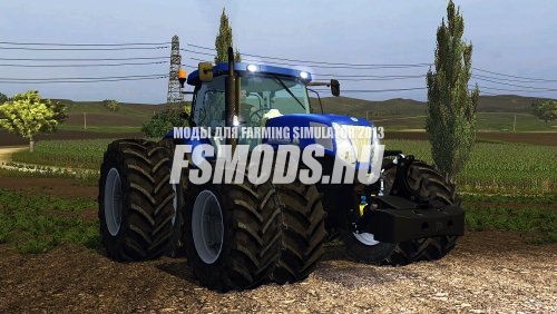 Скачать New Holland T7 220 BP V2 для Farming Simulator 2013