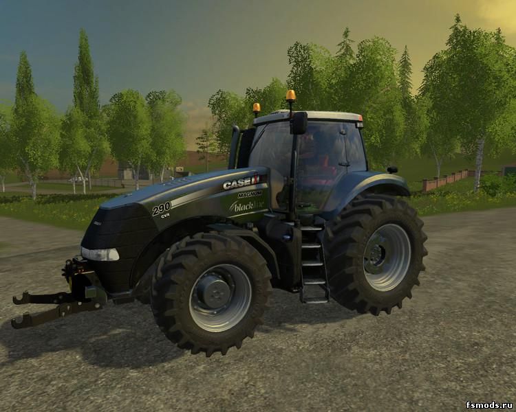 Скачать CASE IH MAGNUM BLACK LINE EDITION V1.1 для Farming Simulator 2015