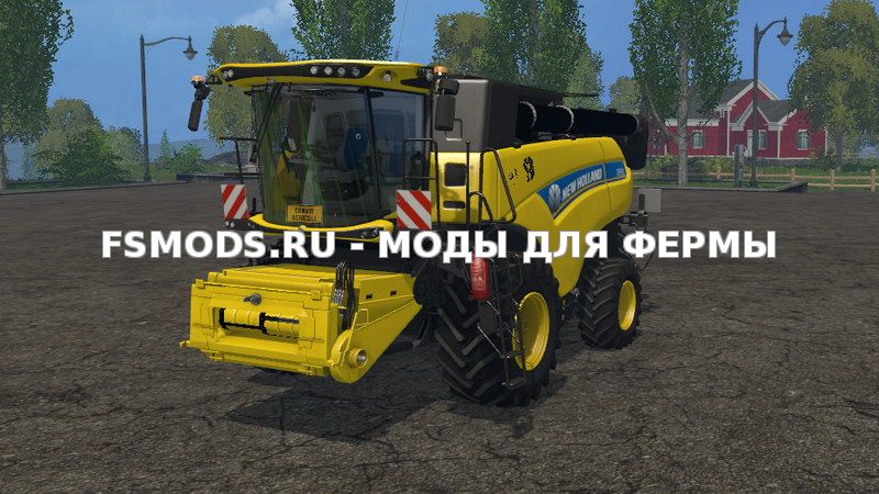 Скачать New Holland CR9.90 Yellow v 1.0 для Farming Simulator 2015