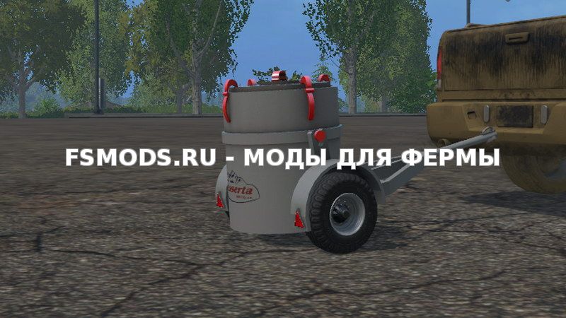 Скачать Small Milk Tank with trailer v 1.0 для Farming Simulator 2015