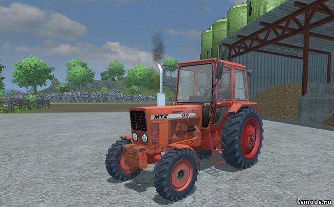 Красный МТЗ 82 для Farming Simulator 2013