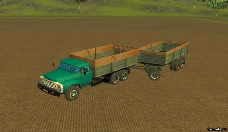 ЗИЛ 133 и прицеп для Farming Simulator 2013