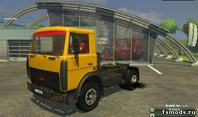 Жёлтый МАЗ 5551 для Farming Simulator 2013