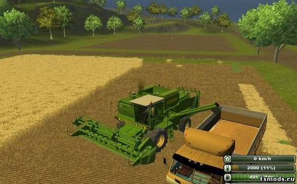 ДОН 1500 Ростсельмаш для Farming Simulator 2013