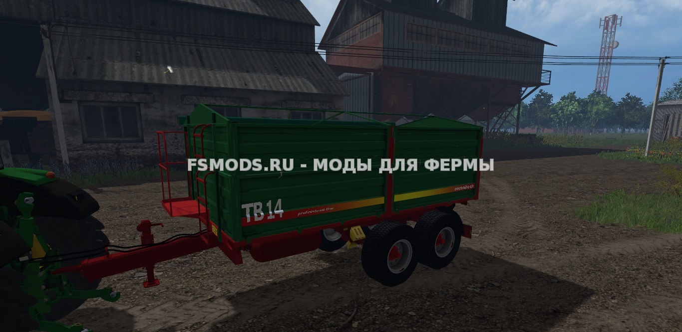 Скачать MetalTech TB 14 для Farming Simulator 2015