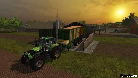 Straw power plant для Farming Simulator 2013