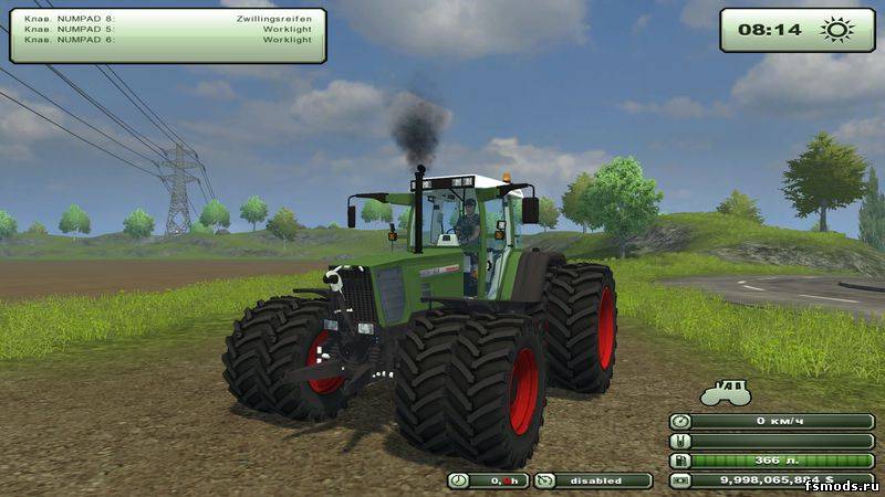 FENDT Favorit 818-Turbomatik для Farming Simulator 2013