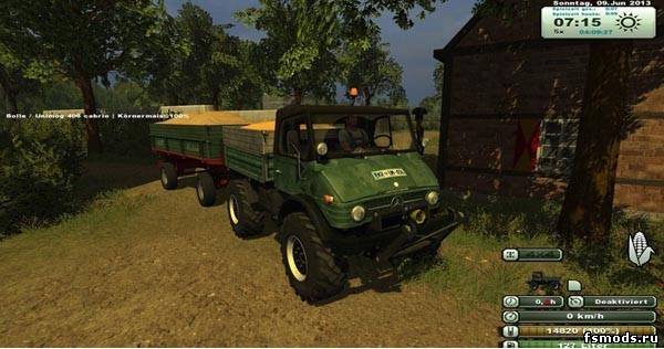 Скачать Unimog 406 (U900) Сabrio 1973 для Farming Simulator 2013
