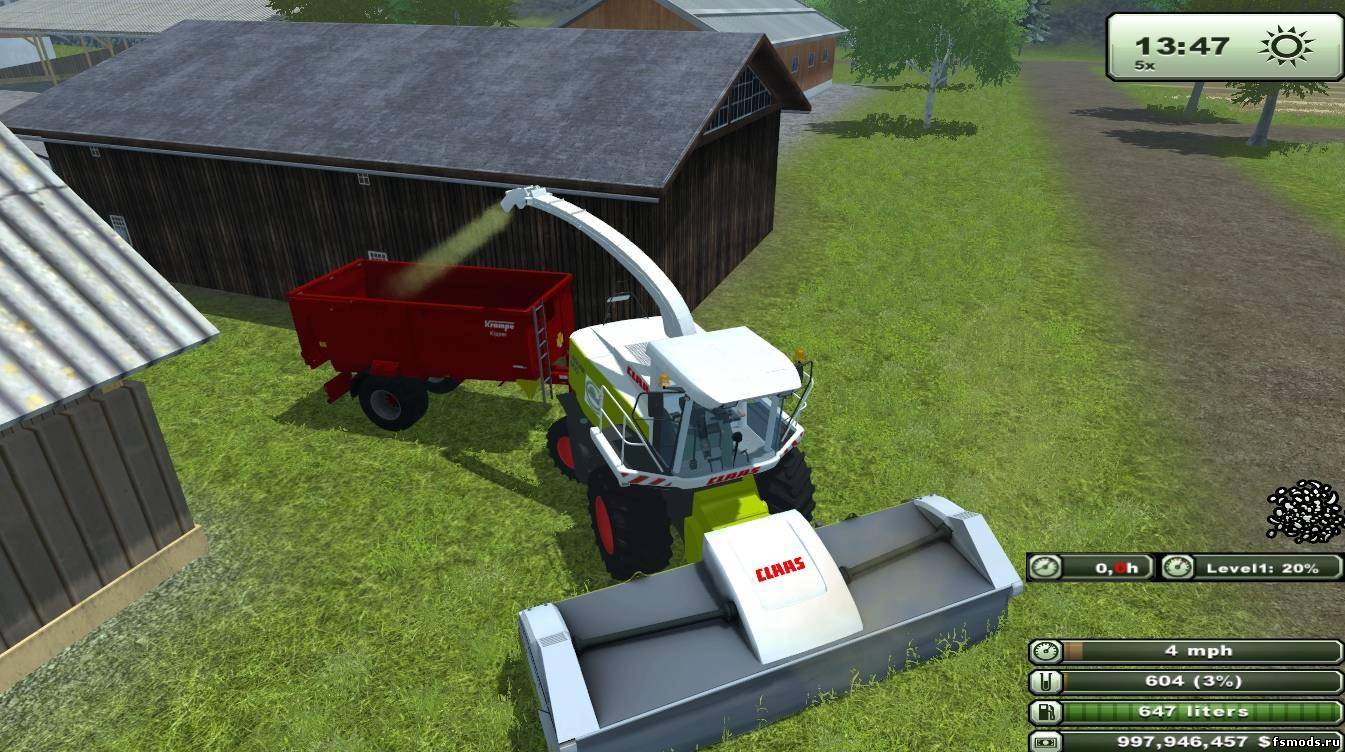 Claas Jaguar 900 Pack для Farming Simulator 2013