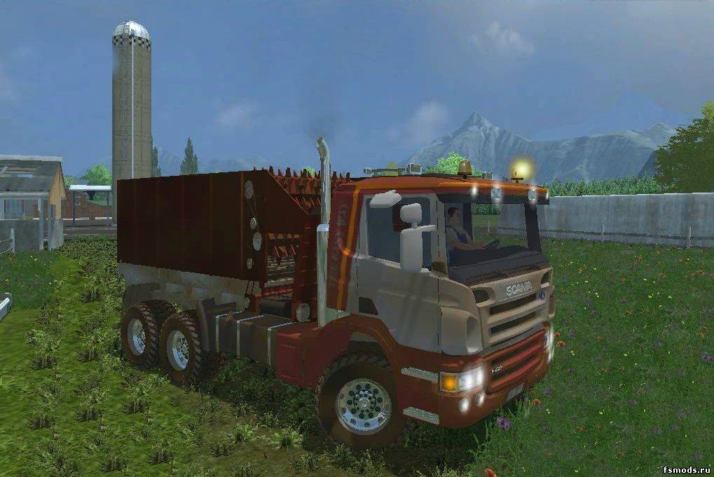 Скачать Scania P420 Mixer для Farming Simulator 2013
