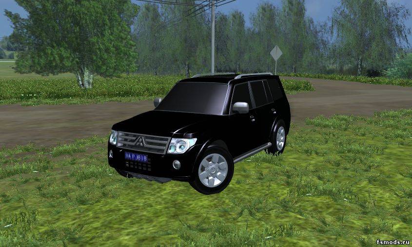 Скачать Mitsubishi Pajero для Farming Simulator 2013