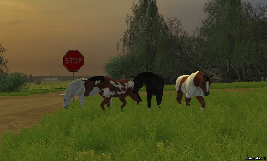 Скачать Лошади для Farming Simulator 2013