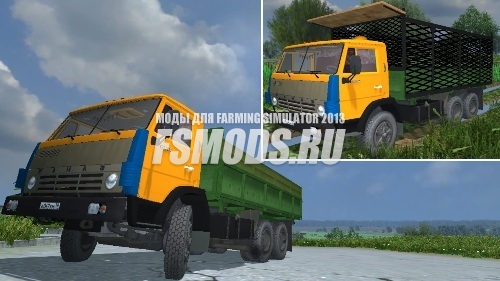Скачать КамАЗ 55102 Колхозник v2.0 для Farming Simulator 2013