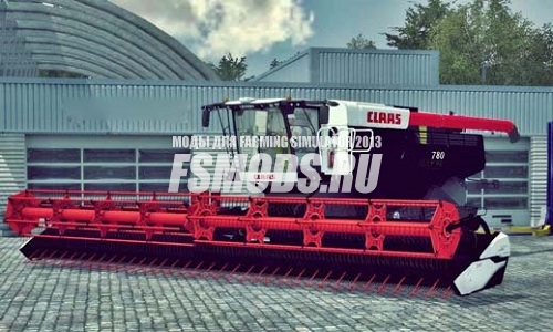 Скачать Claas Lexion 780 Black для Farming Simulator 2013