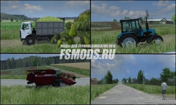 Скачать СПК Борки Агро Белорусь для Farming Simulator 2013