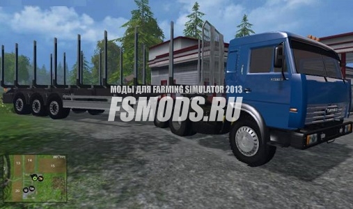 Скачать КамАЗ 54115 для Farming Simulator 2015