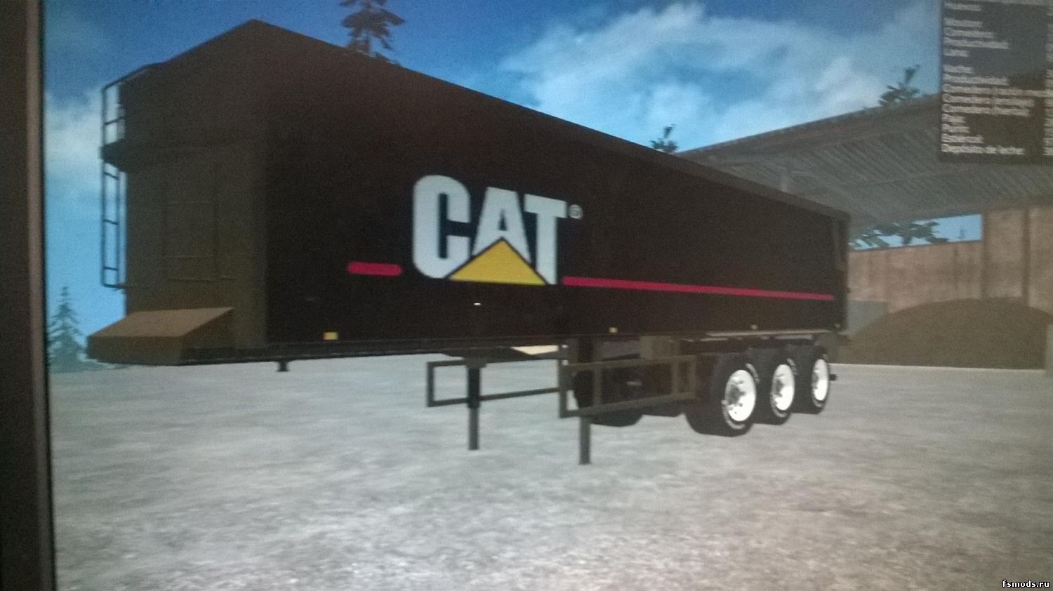 TRAILER CAT V1 для Farming Simulator 2015