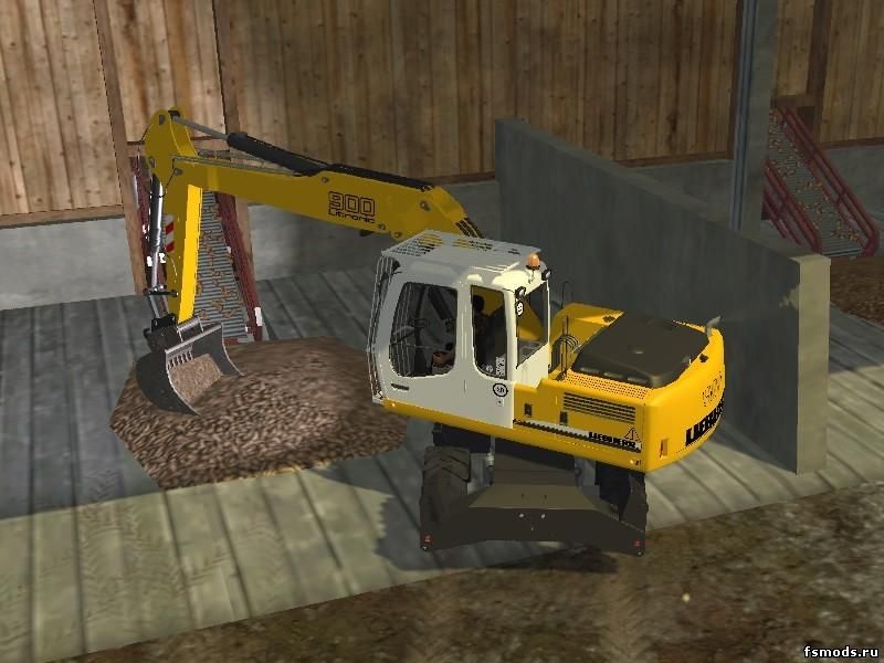 Скачать LIEBHERR 900C LITRONIC V1.0 для Farming Simulator 2015