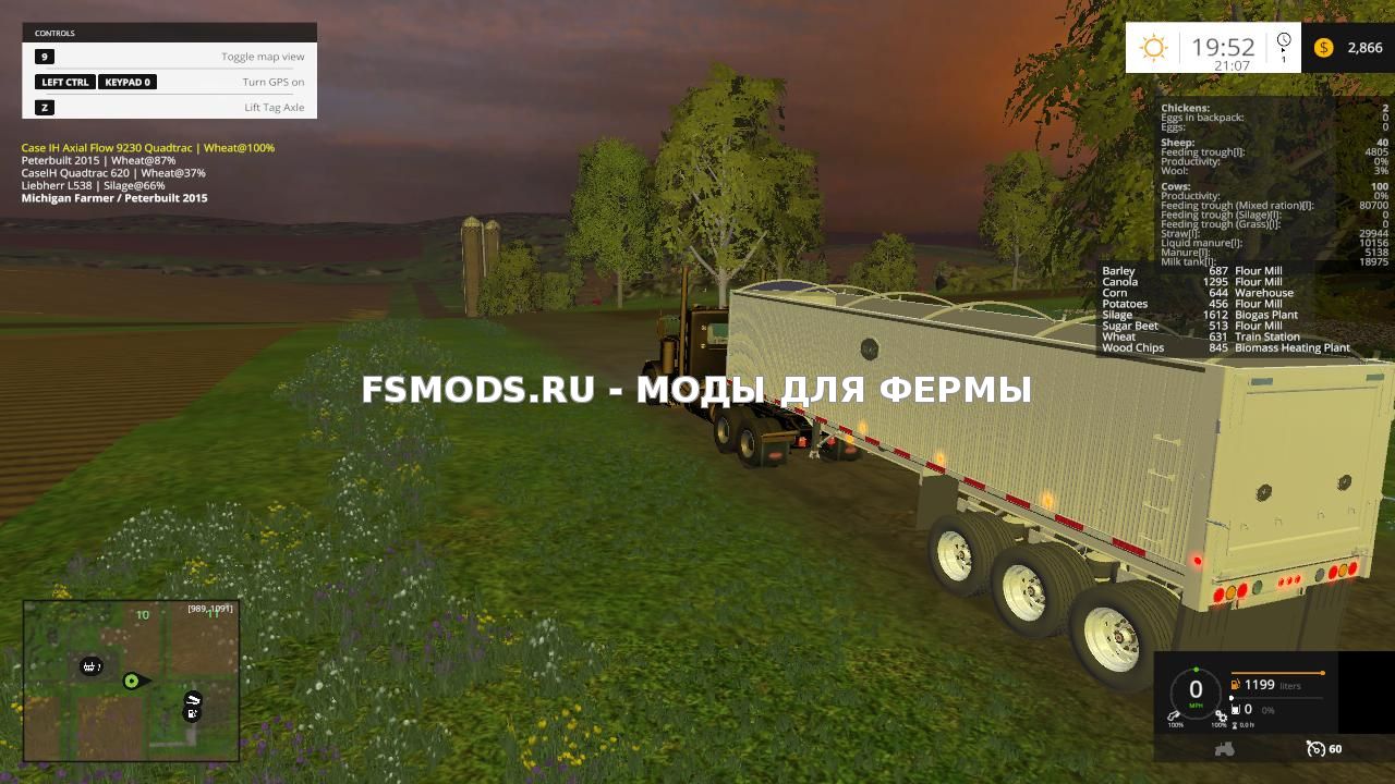 Скачать MAC Smoothside v1.0 для Farming Simulator 2015
