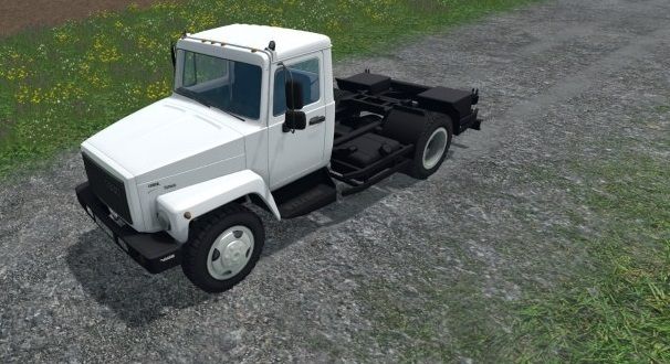 Скачать GAZ SAZ 35071 TRUCK V3. для Farming Simulator 2015