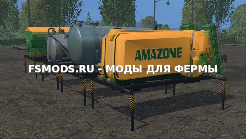 Скачать AR Fertilizers And Spraying v1.0 для Farming Simulator 2015