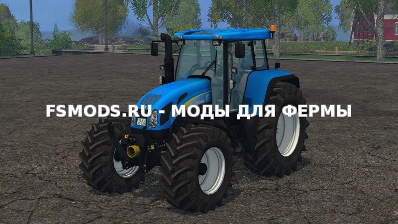 Скачать New Holland T7550 v3.0 для Farming Simulator 2015