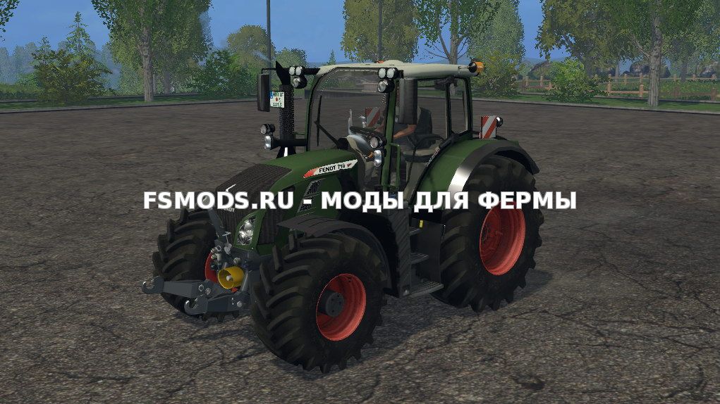 Fendt Vario 718 v4.0 для Farming Simulator 2015