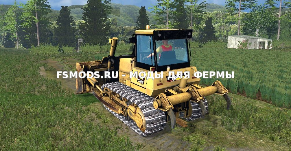 Скачать Caterpillar D6 Bulldozer для Farming Simulator 2013
