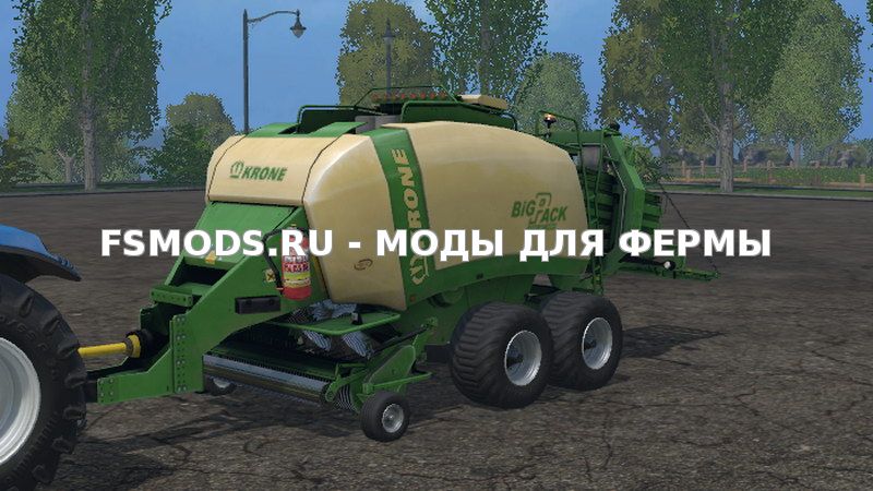 Скачать Krone BIG PACK 1290 XC HDP Classic v1.0 для Farming Simulator 2015