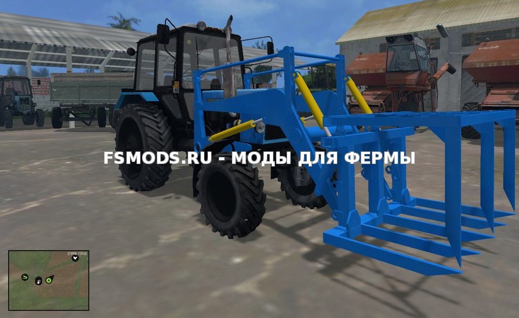 Скачать МТЗ-82.1+КУН для Farming Simulator 2015