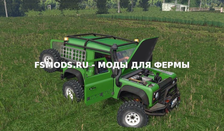 Скачать Land-Rover Defender 90 EA для Farming Simulator 2015
