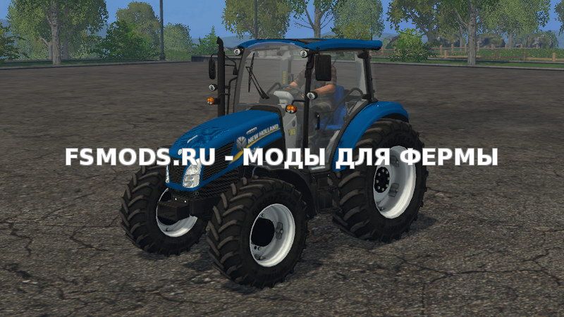 Скачать New Holland T4 75 v1.0 для Farming Simulator 2015