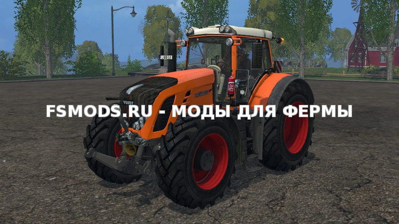 Скачать Fendt 936 Vario Komunal v1.0 для Farming Simulator 2015