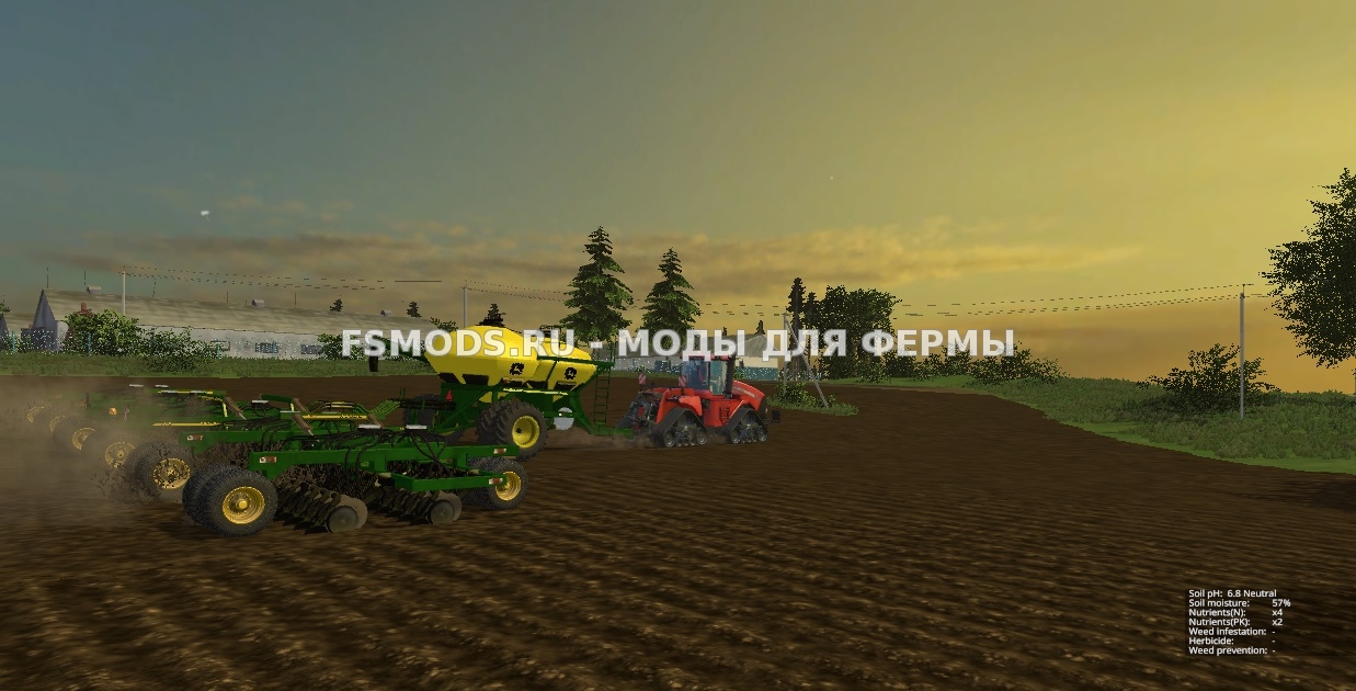 Скачать JOHN DEERE AIR SEEDER FIXED FINAL для Farming Simulator 2015