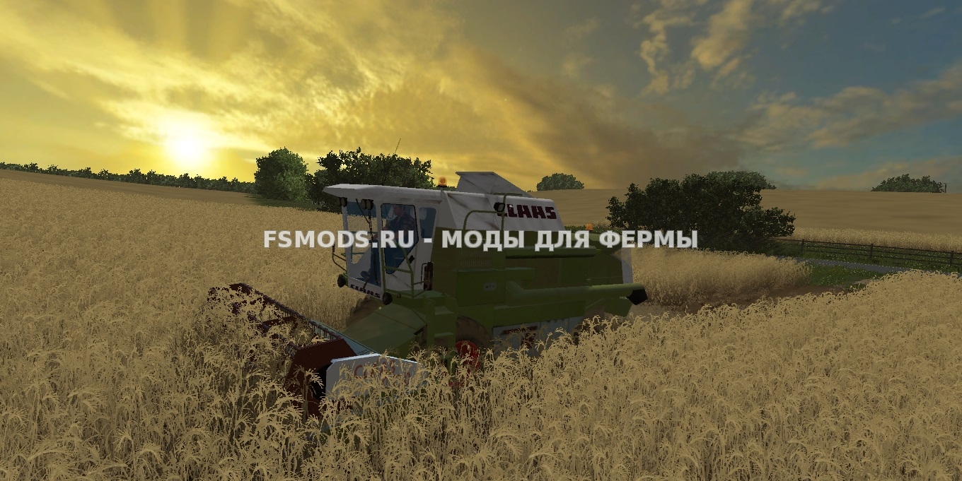 Скачать Claas Dominator 86 Combine V 1.5.5 Beta для Farming Simulator 2015