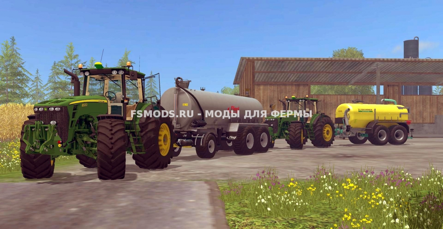 Скачать JOHN DEERE 8530 для Farming Simulator 2015