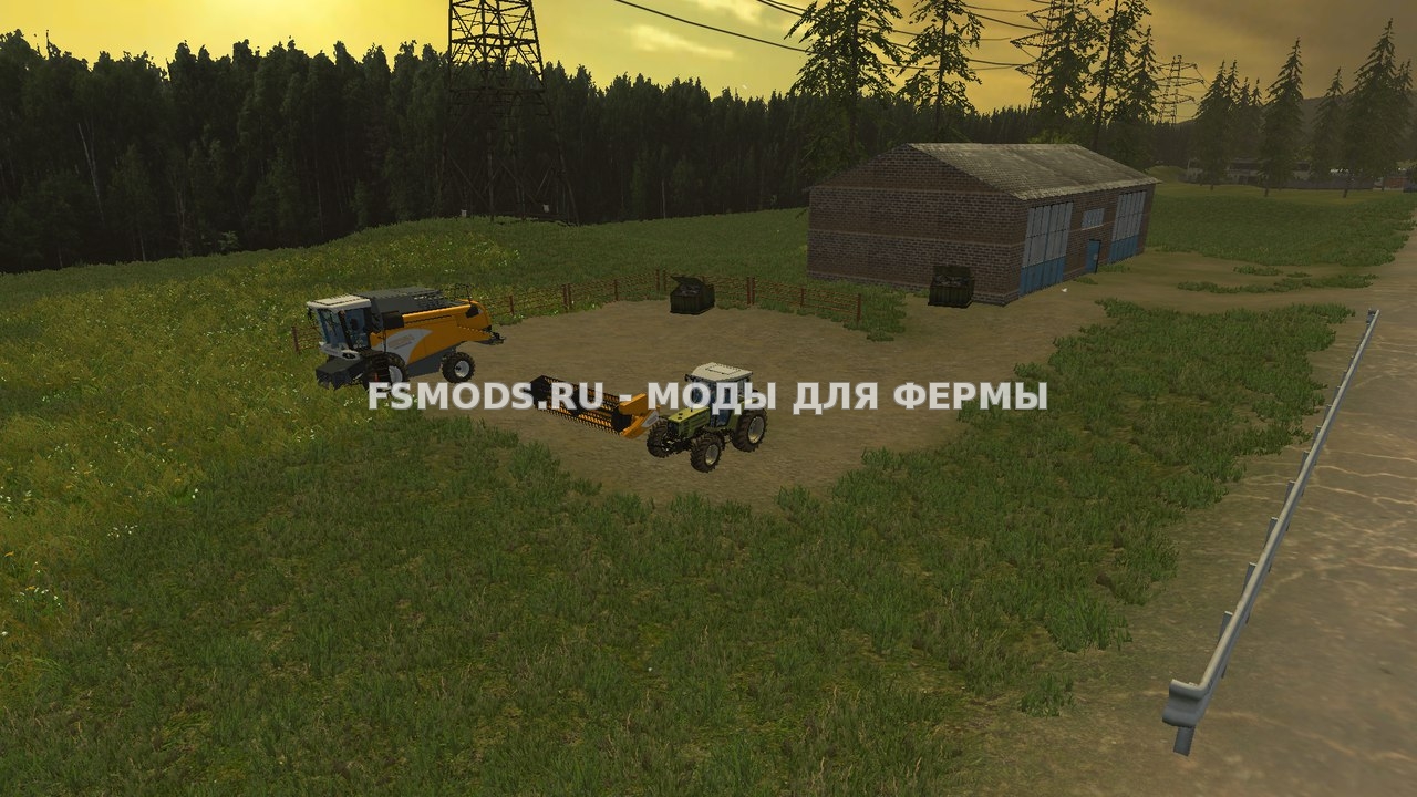 Скачать Курай 1.9 для Farming Simulator 2015