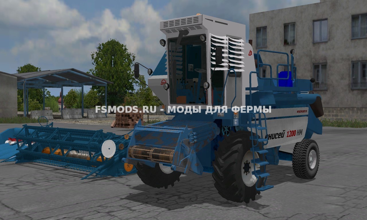 Скачать ЕНИСЕЙ 1200 НМ для Farming Simulator 2015
