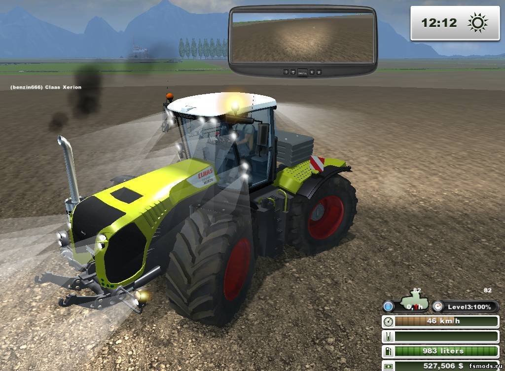 Скачать CLAAS XERION 5000 для Farming Simulator 2013