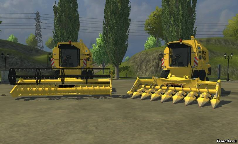 Скачать NEW HOLLAND TX 65 для Farming Simulator 2013