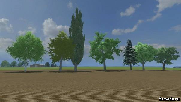 Деревья для Farming Simulator 2013