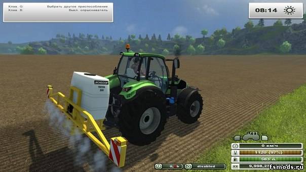 Скачать MONSOON TRITON 200 для Farming Simulator 2013